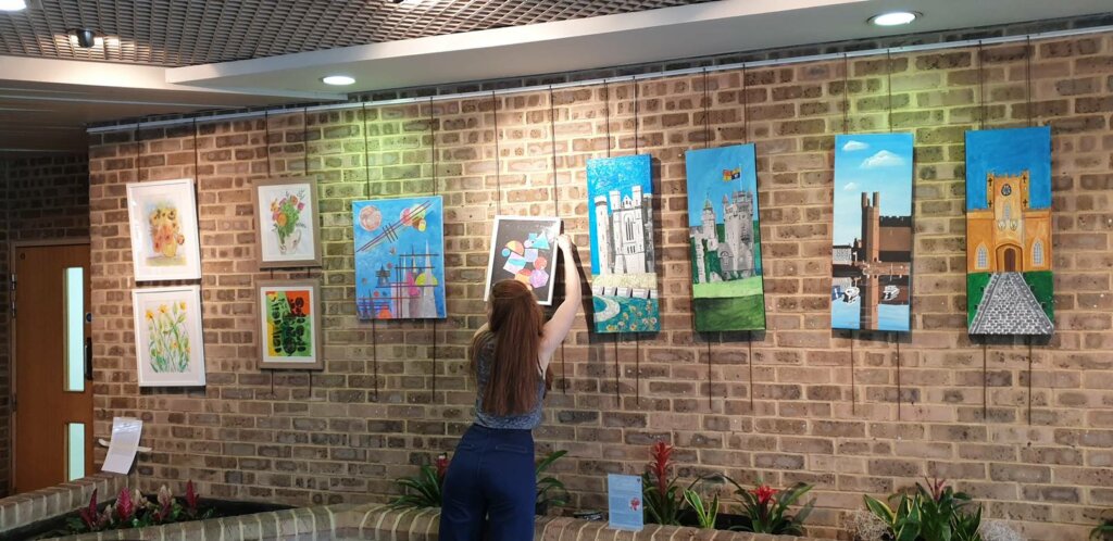 art exhibition