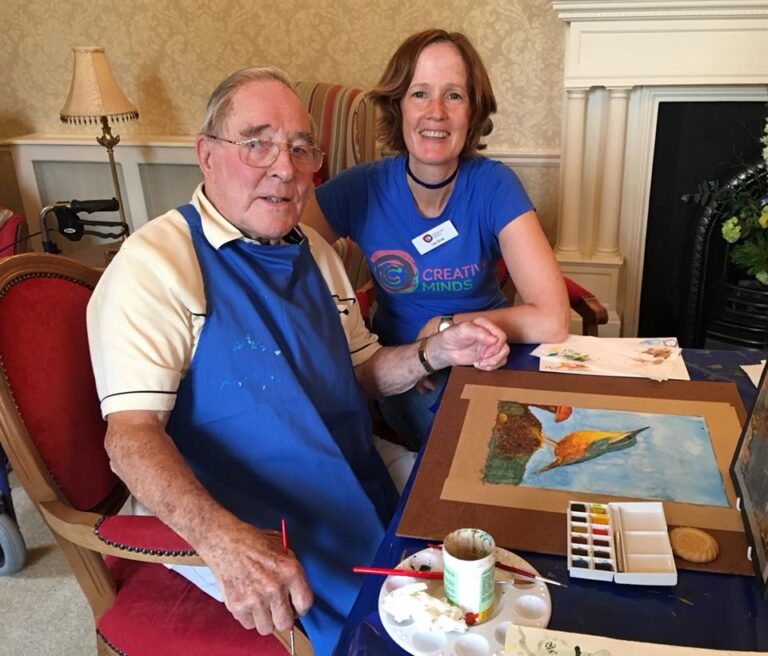 Residents at The Millings excel with CM Artist Lily!